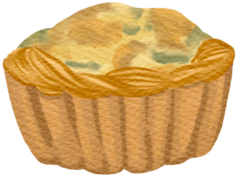 Bake and sweet dessert bakery watercolor png