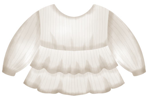Baby clothes watercolor hand paint png