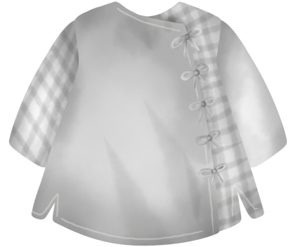 Baby clothes watercolor hand paint png
