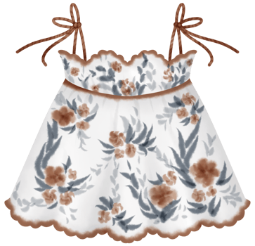 Baby clothes watercolor hand paint png