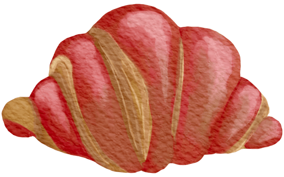 Bake and sweet dessert bakery watercolor png
