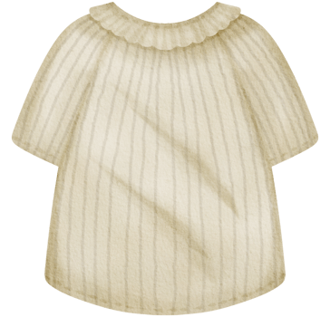 Baby clothes watercolor hand paint png