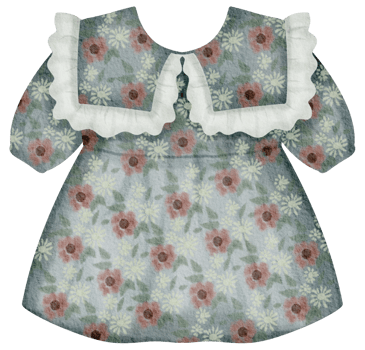 Baby clothes watercolor hand paint png