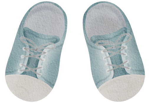 Baby clothes watercolor hand paint png