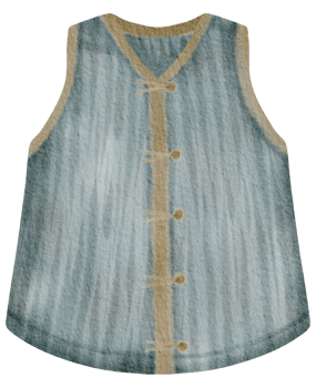 Baby clothes watercolor hand paint png