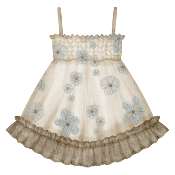 Baby clothes watercolor hand paint png