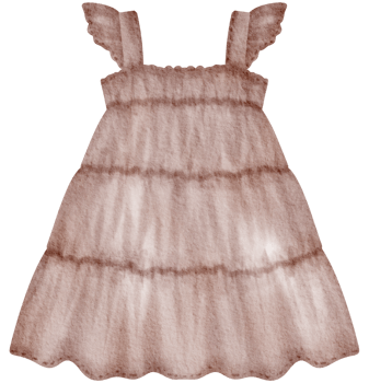 Baby clothes watercolor hand paint png