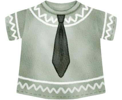 Baby clothes watercolor hand paint png