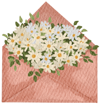 Vintage element watercolor ornament png