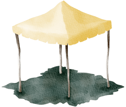 Camping outdoor watercolor png