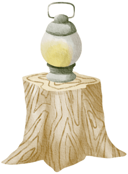 Camping outdoor watercolor png