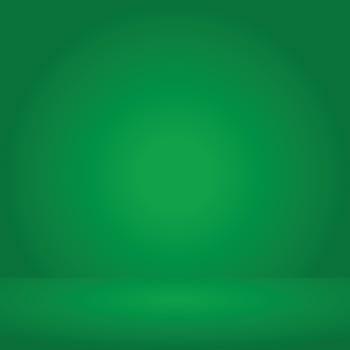 Green gradient background vector