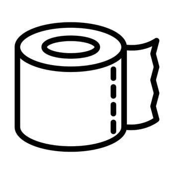 Tissue Roll Icon Design vector