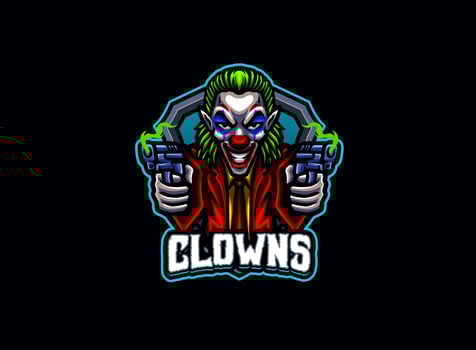 Joker Shooter Logo vector