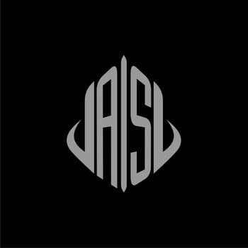 AS initial monogram real estate with building design vector