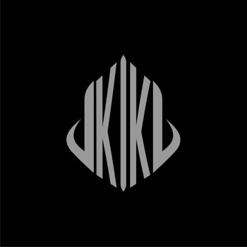 KK initial monogram real estate with building design vector