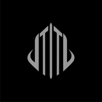 TT initial monogram real estate with building design vector