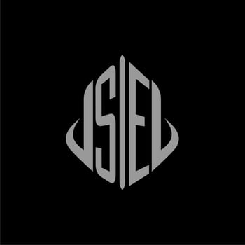 SE initial monogram real estate with building design vector