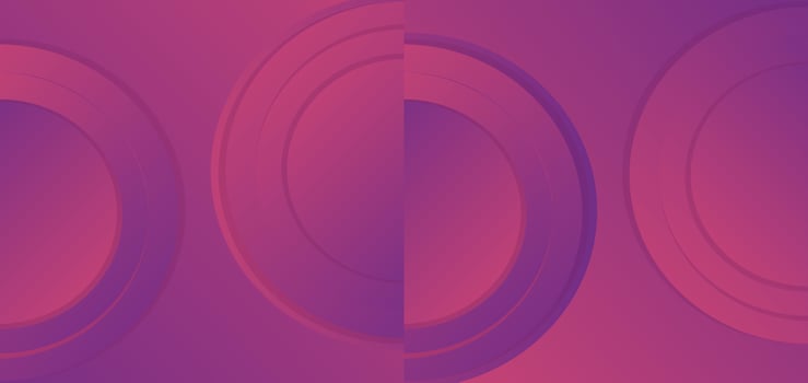 Abstract background with circles and halftone vector