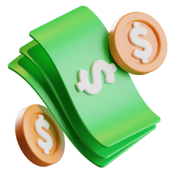 Dollar Money 3d Illustration png
