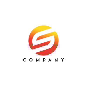 Abstract letter S logo, Letter S logo template vector