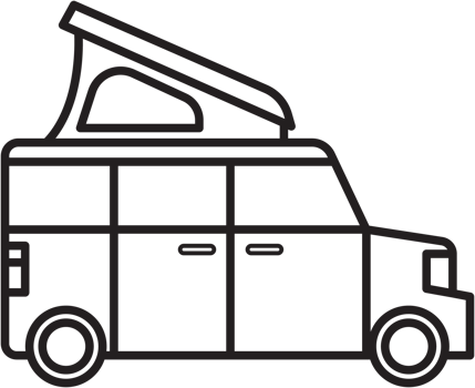 camping car outline drawing png