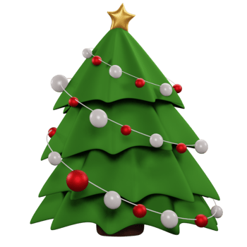 3D Christmas Ornament png
