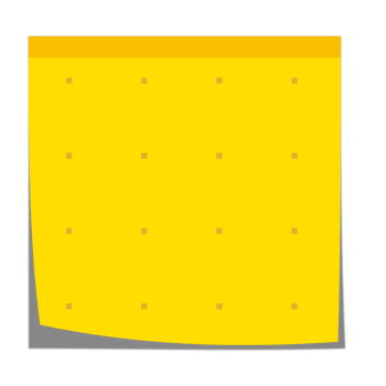 Pastel Digital Sticky Notes png