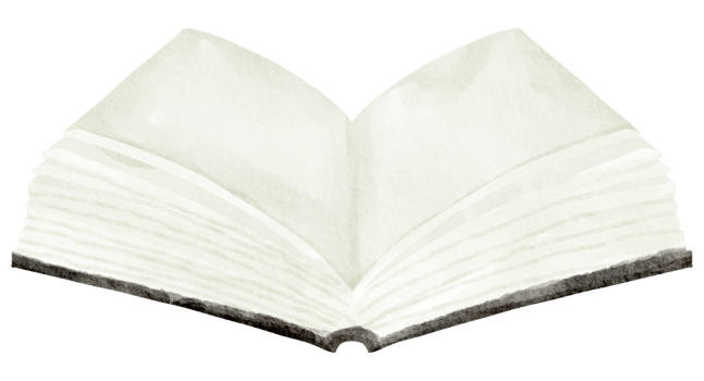 Love book reading watercolor books hand painted png