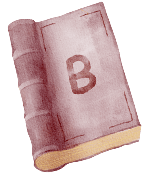 Love book reading watercolor books hand painted png