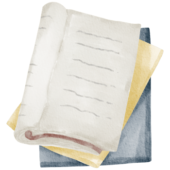 Love book reading watercolor books hand painted png