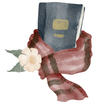Love book reading watercolor books hand painted png