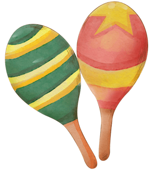 Circus funny cartoon watercolor png