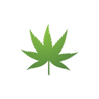 cannabis marijuanna logo vector
