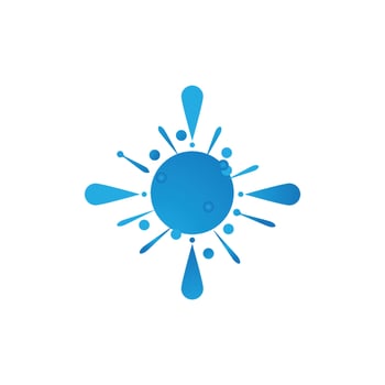 virus vector icon