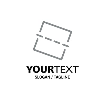 Image Photo Straighten Business Logo Template Flat Color vector