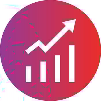 Analytics Icon Style vector