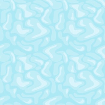 Abstract bright blue pattern and background. Turquoise seamless pattern. vector