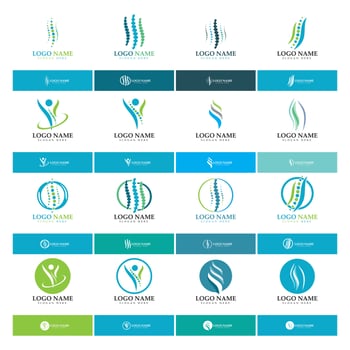 Spine diagnostics symbol vector