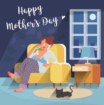 Mother's Day Vector Illustration
