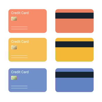 Credit card payment, business concept. Vector flat style illustration