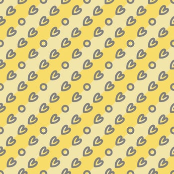 Seamless  pattern, Love concept. Design for wrapping paper, background, card, coupons, banner, Used to decorate the festival vector
