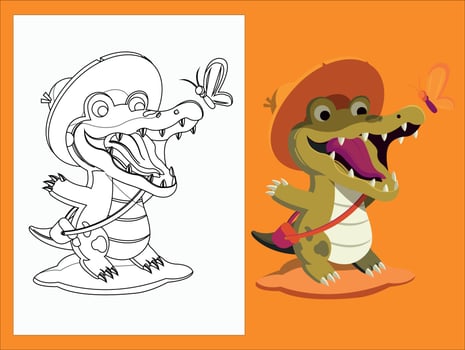 Coloring Page Free Vector