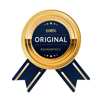 Premium Quality badge With Blue and Gold color png