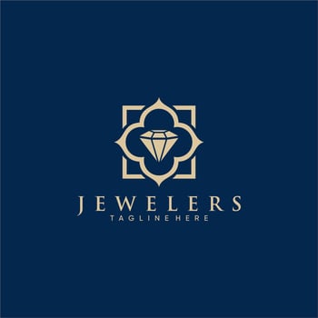 jewelry logo design vector