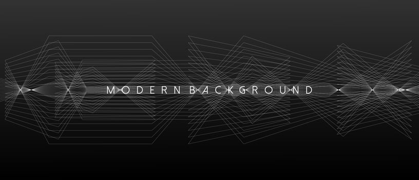 Modern background with whiteabstract geometric lines. Vector Illustration