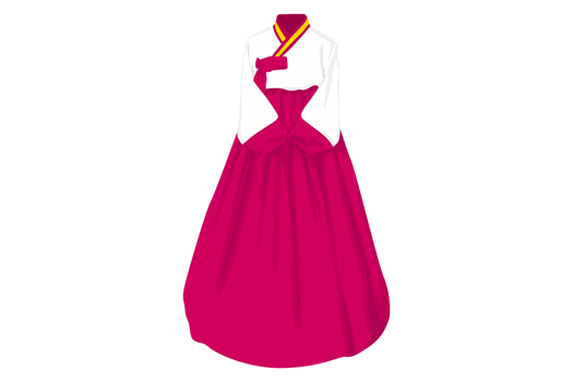 korean traditional clothes - Hanbok png