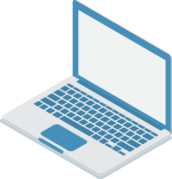 laptop computer isometric png