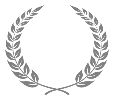 Laurel wreath,  a Symbol of the winner. Wheat ears or rice Sign Silhouette for Logo, Apps, Website, Pictogram, Art Illustration or Graphic Design Element. Format in PNG