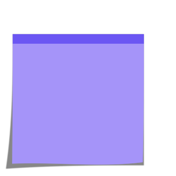 Digital Sticky Notes png